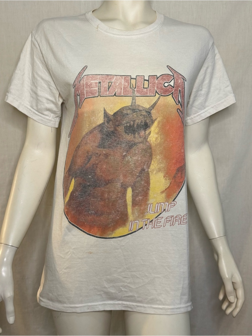 Metallica vintage 2000 Jump in the Fire tour t shirt size small
